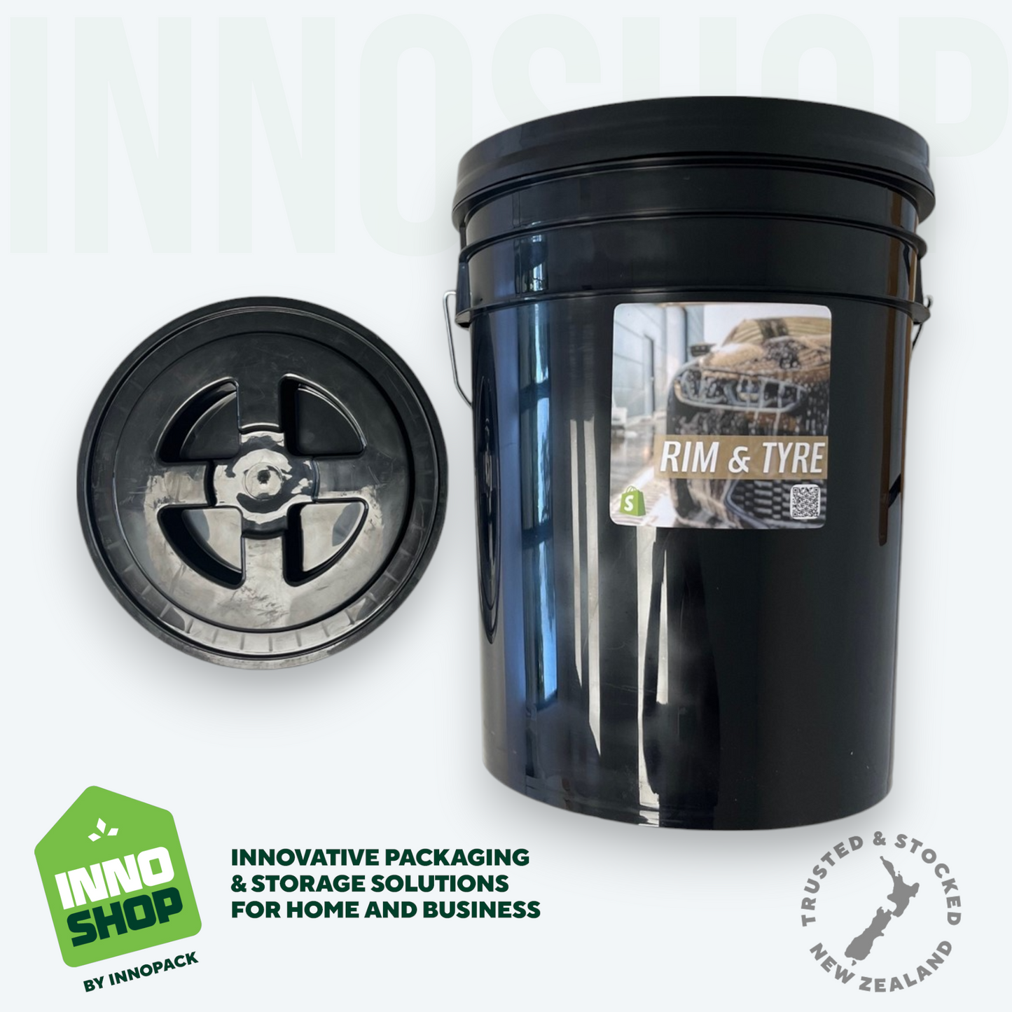 WASH SINGLE "RIM & TYRE" BUCKET SET
