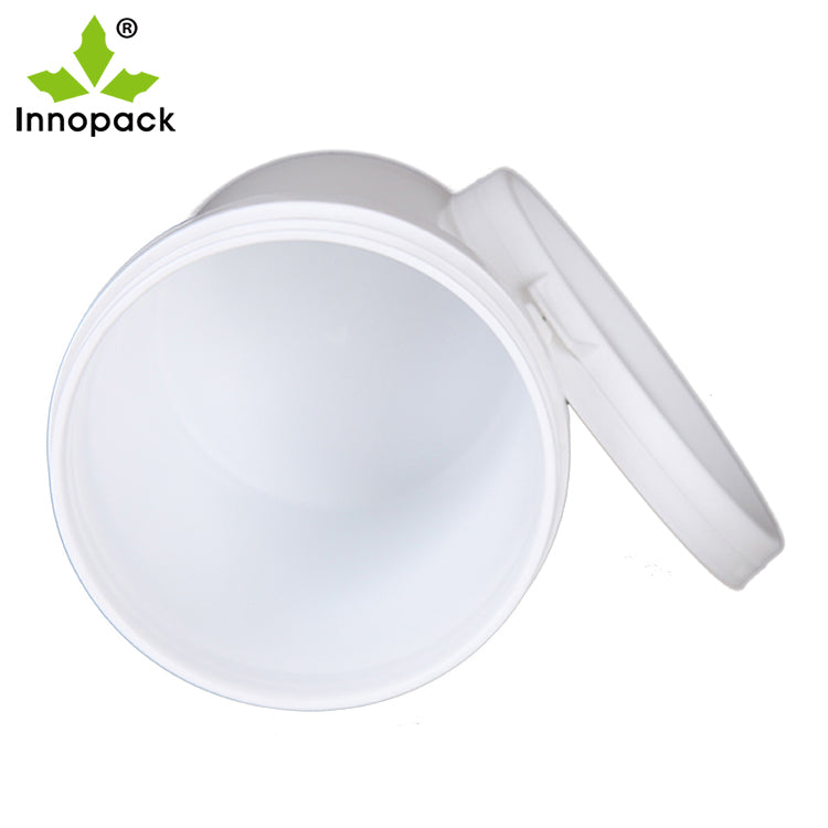 iPACK 1LTR - 25 PACK of WHITE PP PLASTIC PAIL & LID