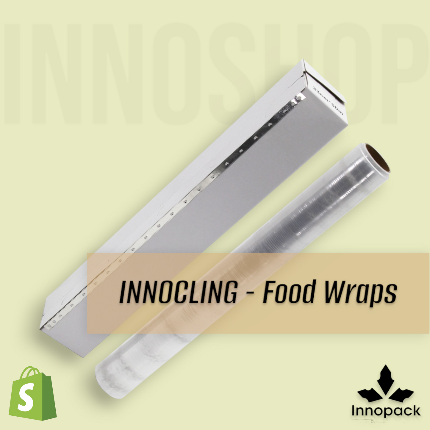 INNOCLING WRAP - 330MM X 30M X 10UM IRON BLADE - 1 ROLL