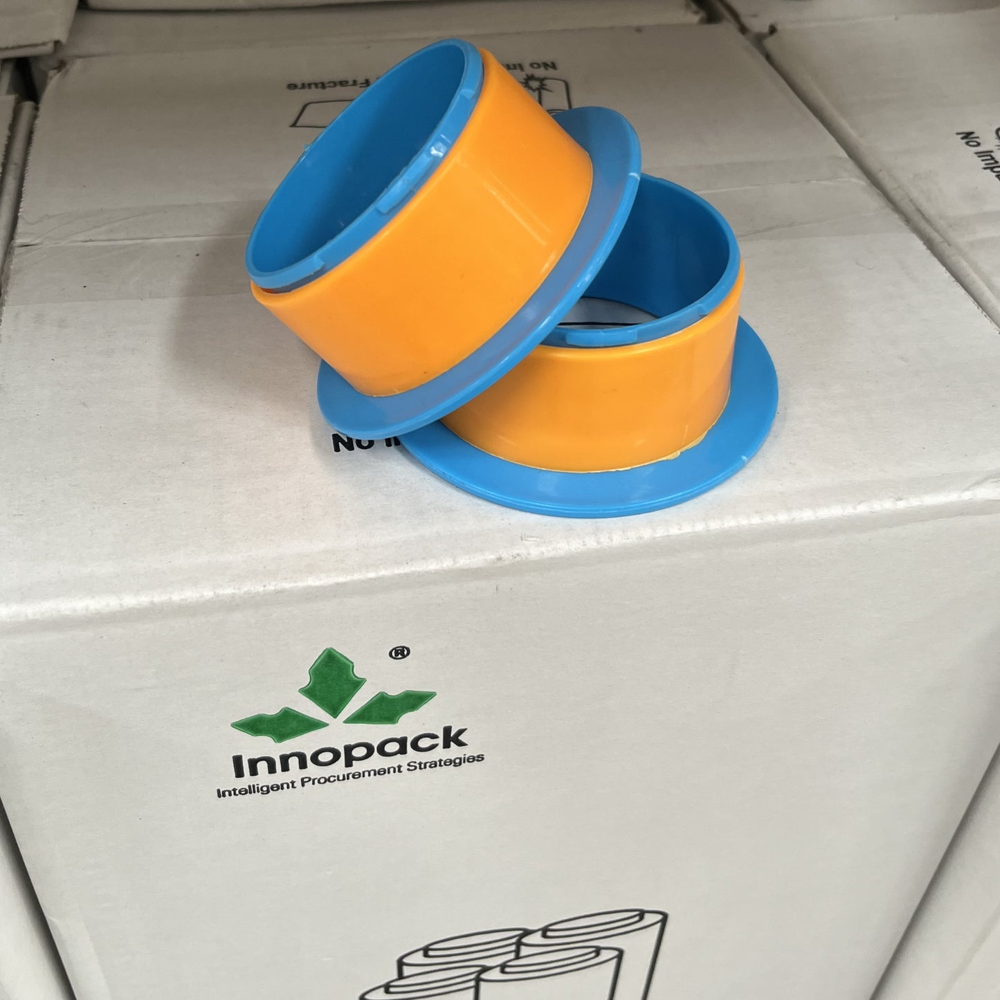 HANDWRAP RE-USEABLE END CAPS for 75MM/3INCH DIA CORE (PAIR)