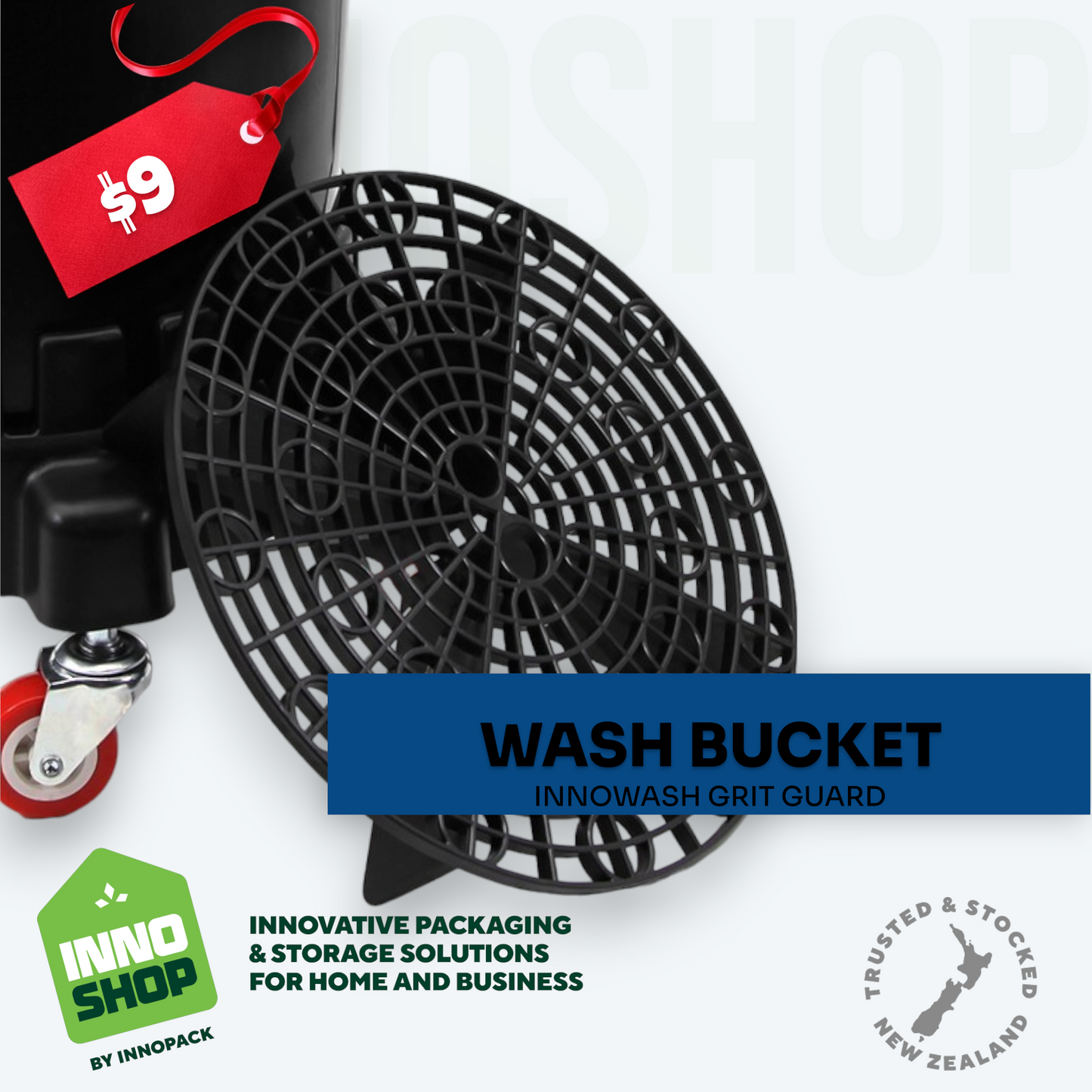 WASH BLACK GRIT GUARD