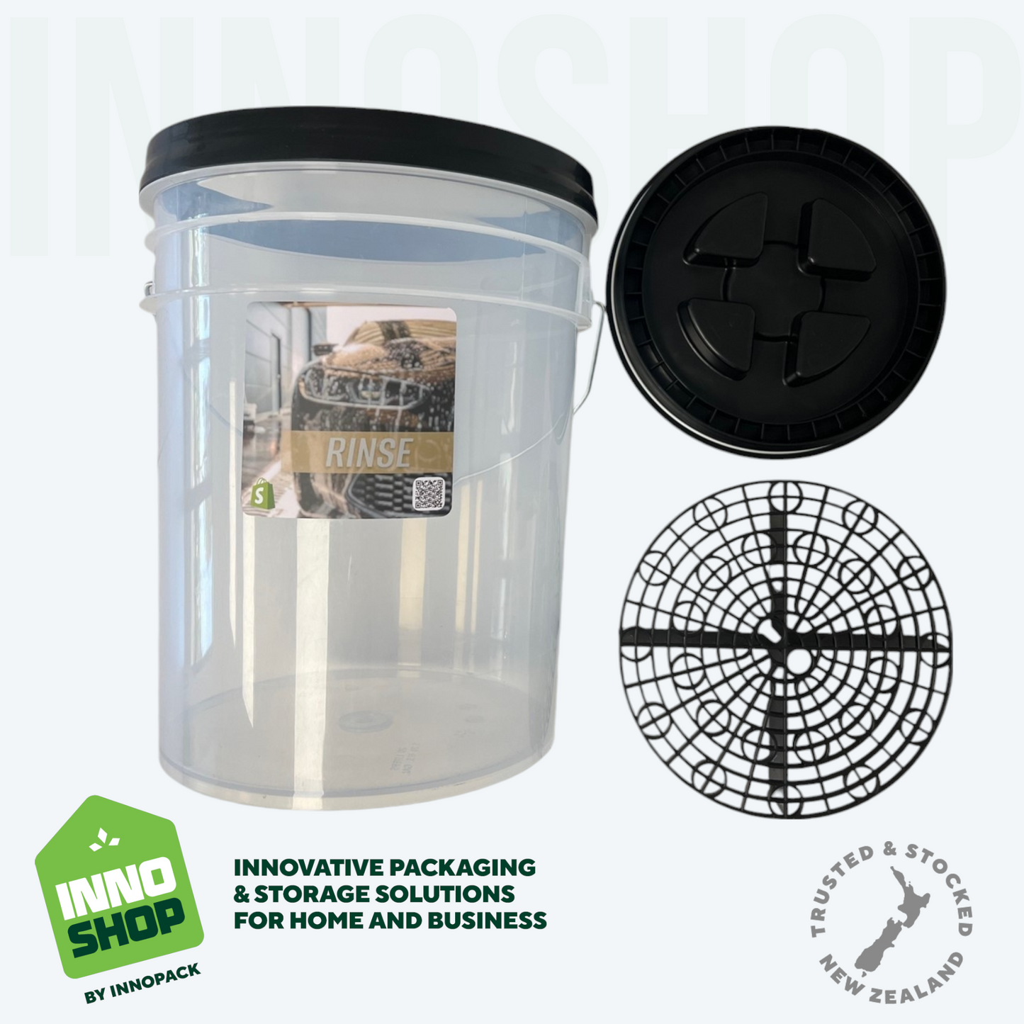 WASH SINGLE "RINSE" BUCKET SET