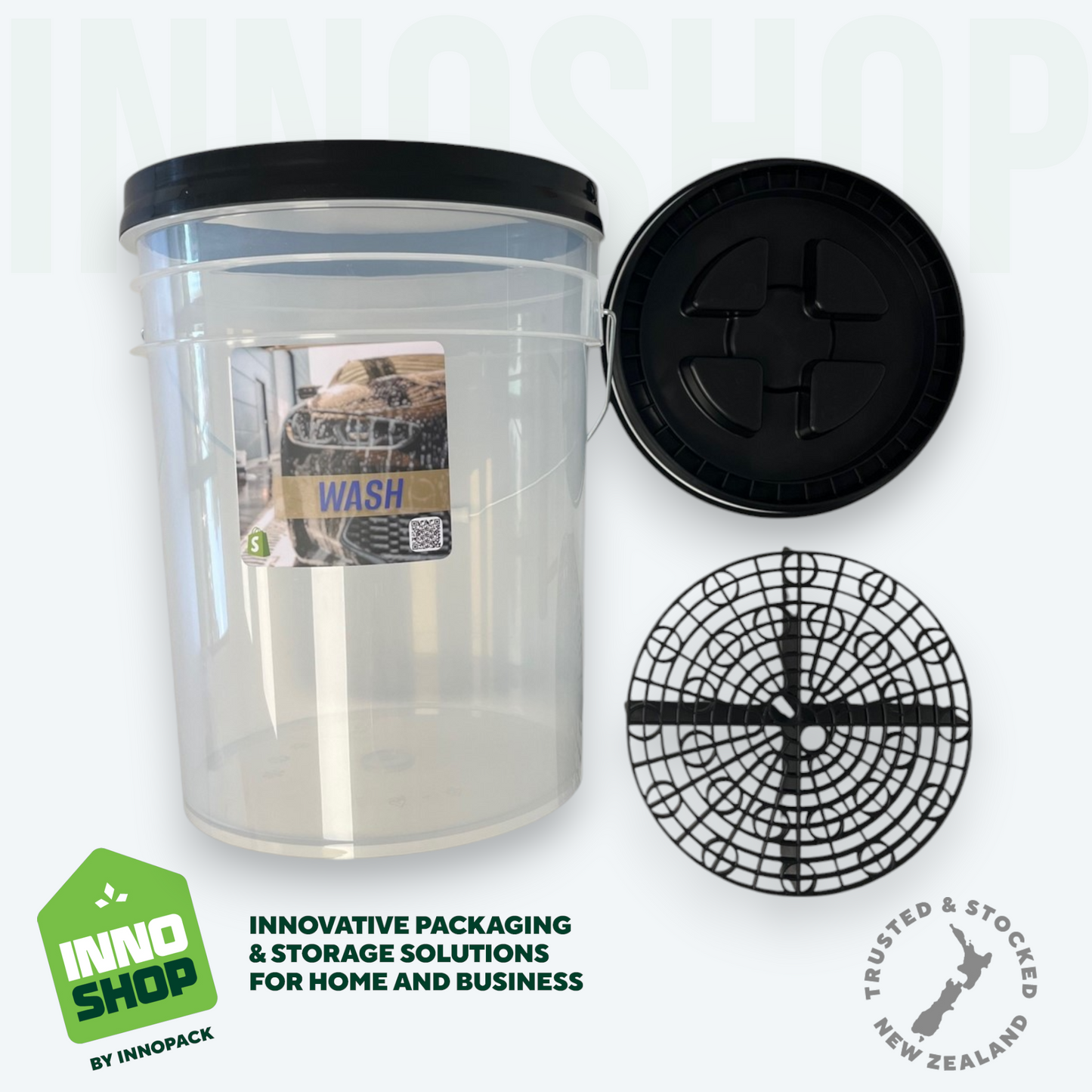 WASH SINGLE "WASH" BUCKET SET