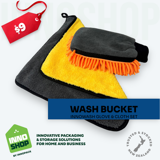 WASH 2-PIECE CARE KIT - GLOVE & CLOTH
