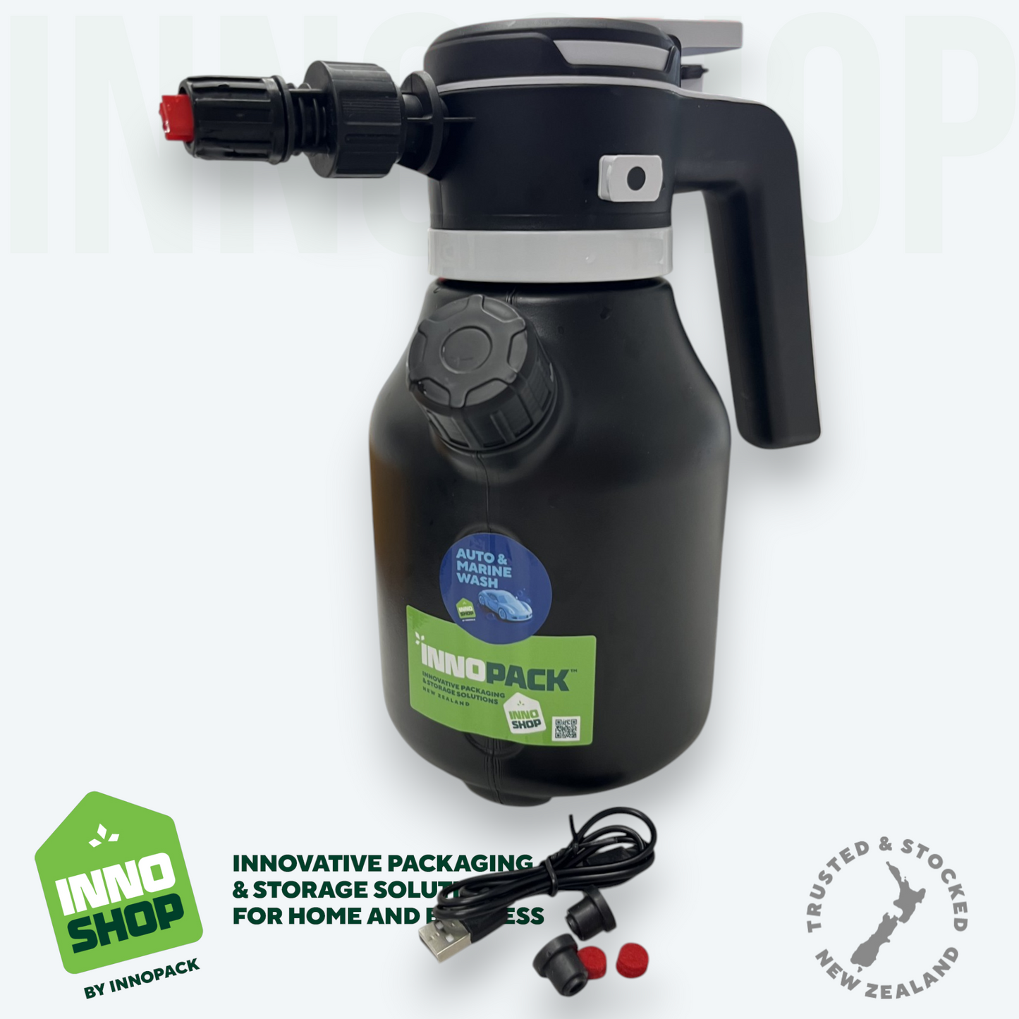 2LTR WASH ELECRTIC RE-CHARGABLE HAND-HELD SNOW FOAM SPRAYER