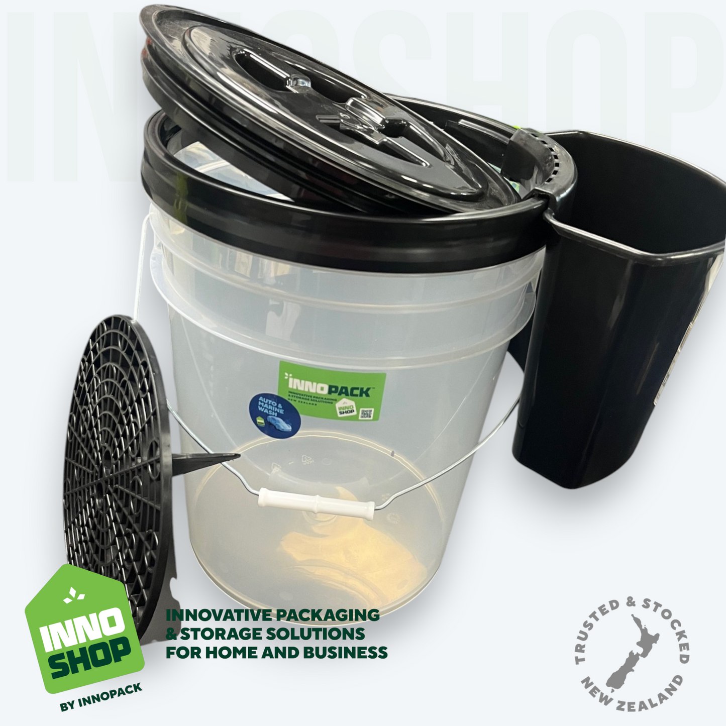 WASH 4-PIECE KIT - FREE!!! SPONGE, CLOTH & GLOVE
