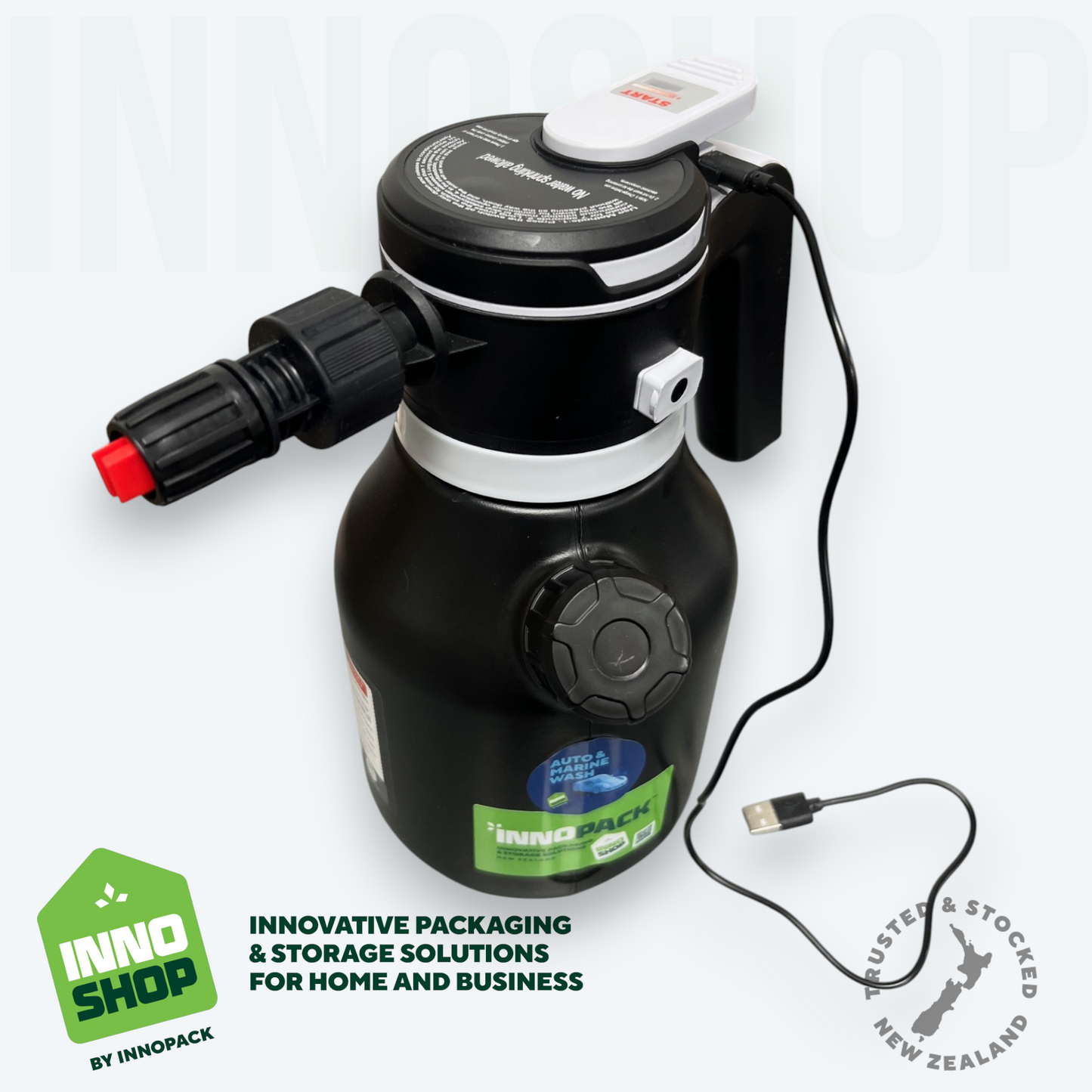 2LTR WASH ELECRTIC RE-CHARGABLE HAND-HELD SNOW FOAM SPRAYER