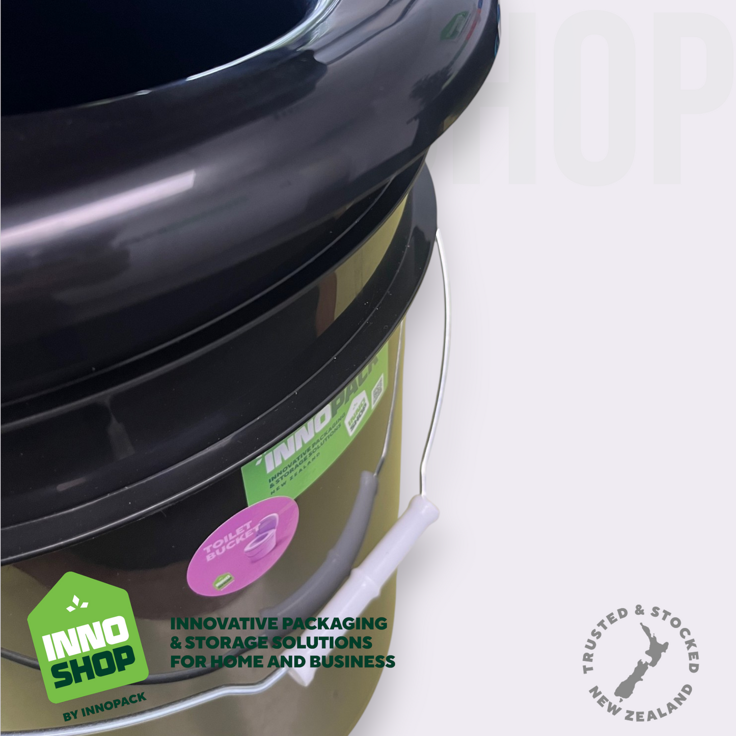 20L TOILET PAIL AND SEAT COMBO