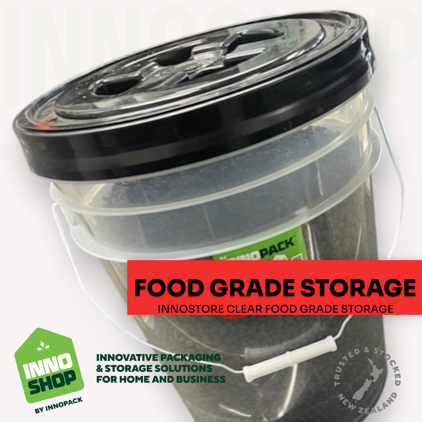 20L STORAGE PAIL & GAMMA SEAL SCREW LID