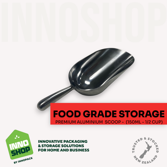 1/2 CUP PREMIUM CAST ALUMINIUM SCOOP 150ml (5oz)
