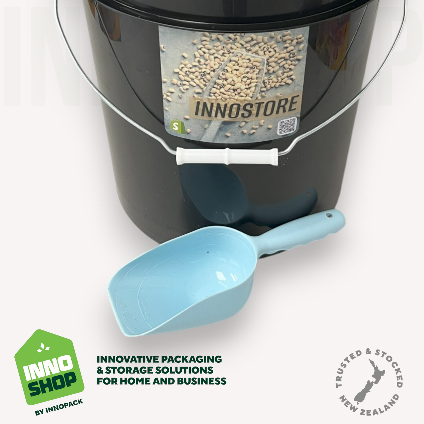 1 CUP BLUE PLASTIC SCOOP